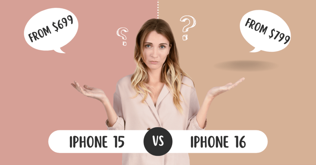 What's the difference between iPhone 15 and 16